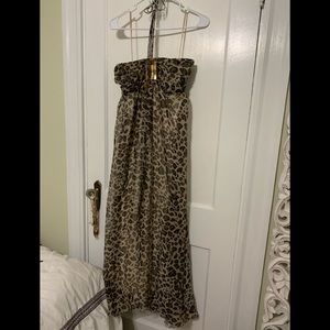 Animal Print Long dress